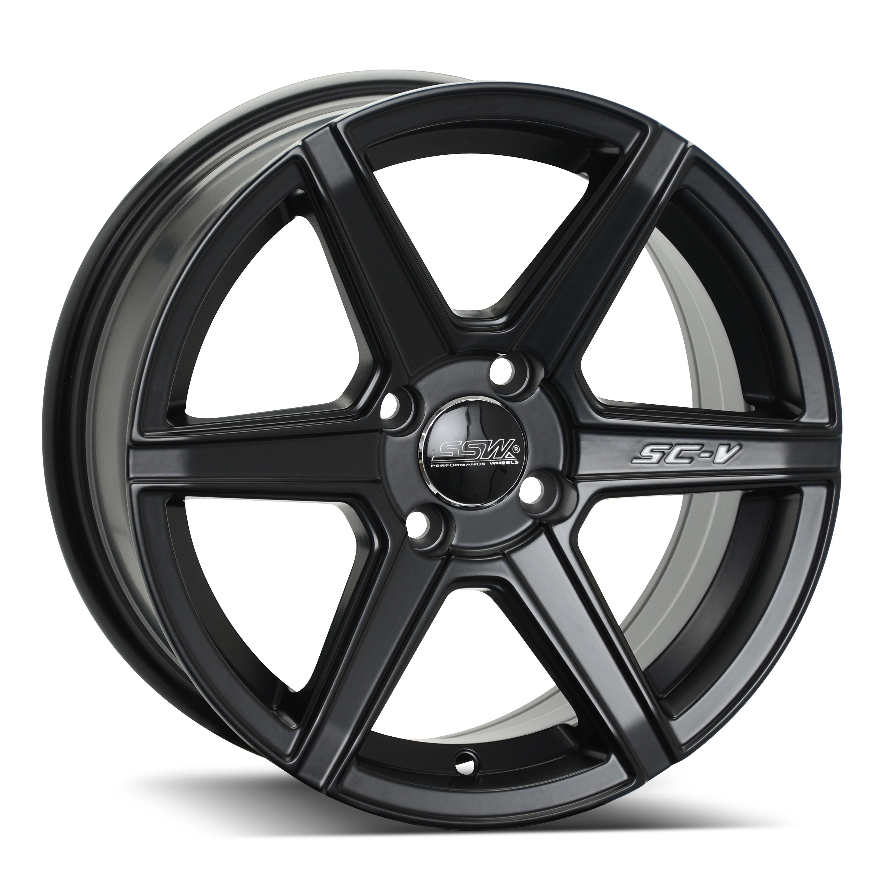 SSW S331LP 4X100 15X7.0 ET:35 73.1 BKM-RDF (Made in Thailand)
